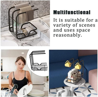3 pole kitchen sink caddy organizer - Prozone