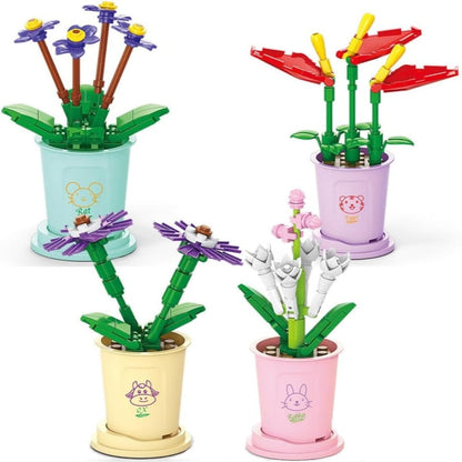 Flower Bouquet Potted Building Block - Prozone