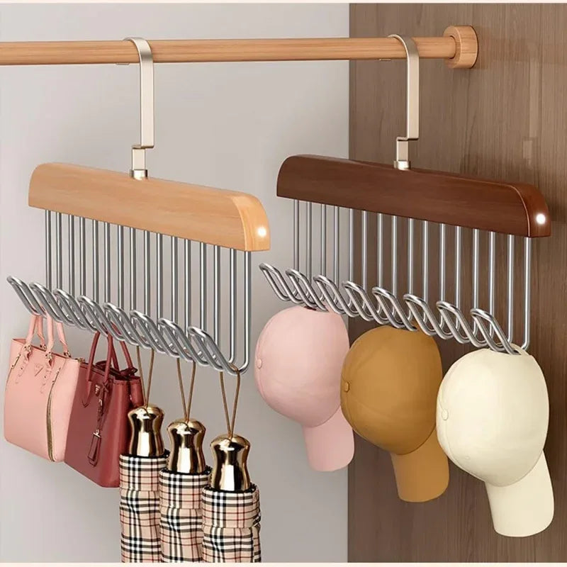 Wooden Hanger 8Hooks - Prozone