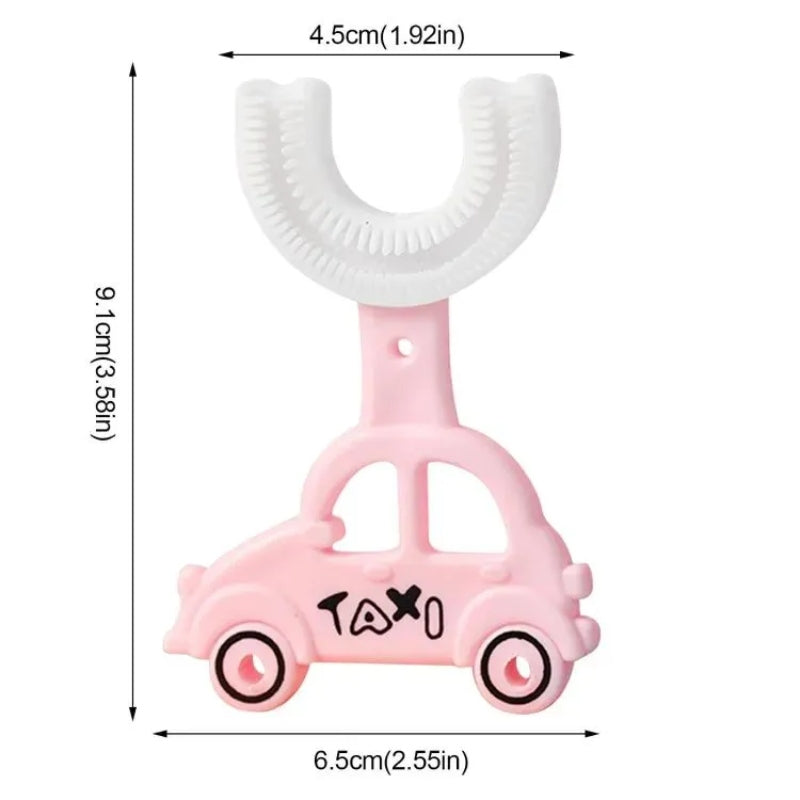 Car shape silicon toothbrush for kids - Prozone