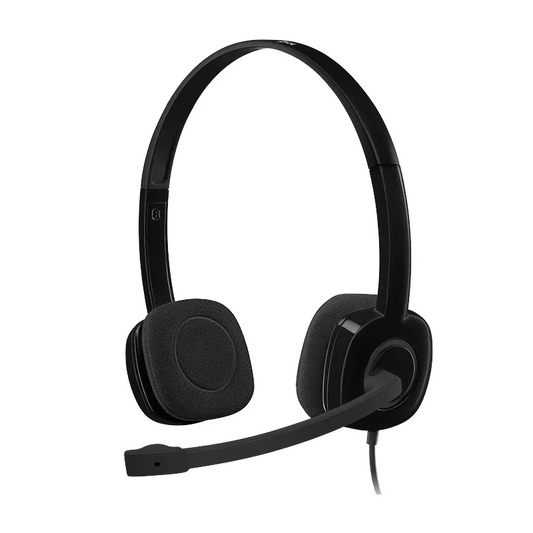 Logitech headset h151 stereo with noise-cancelling mic - Prozone