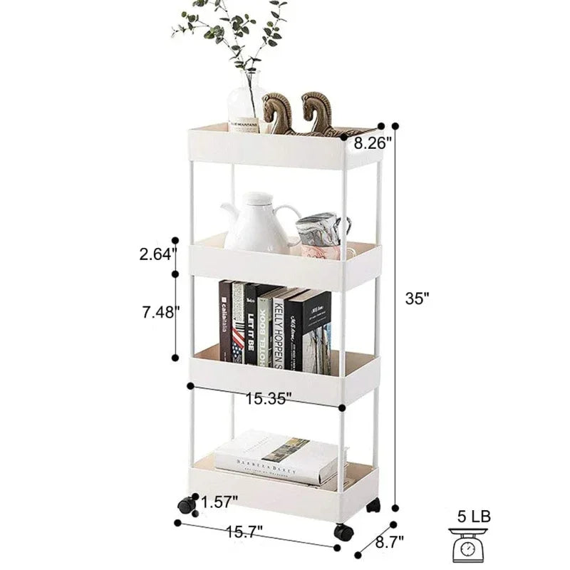 4 layer kitchen trolley big size - Prozone