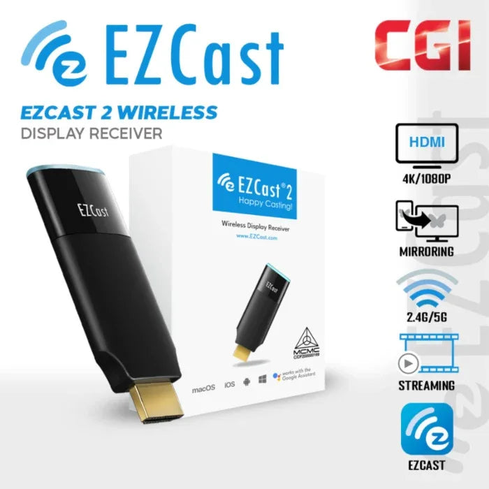 Ezcast hdmi dongle wifi display receiver - Prozone