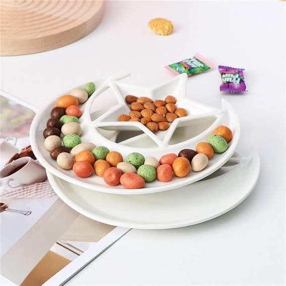 Star and Moon Shaped Kids Plate - Prozone