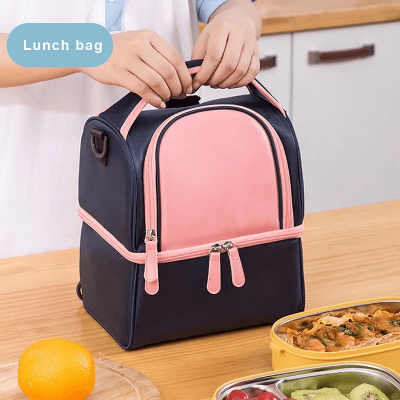 Double layer picnic camping food carrier bag - Prozone