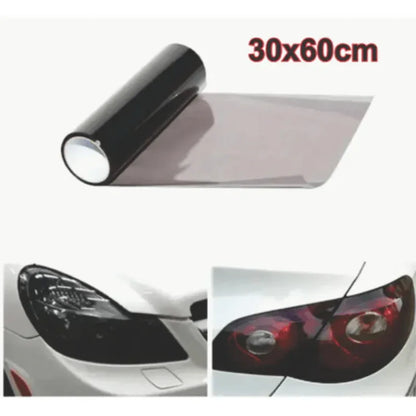 Light black car headlight vinyl sticker - Prozone
