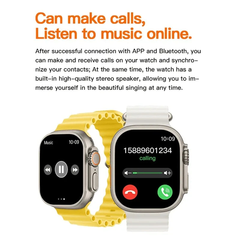 T800 series 8 ultra smart watch with big display - Prozone