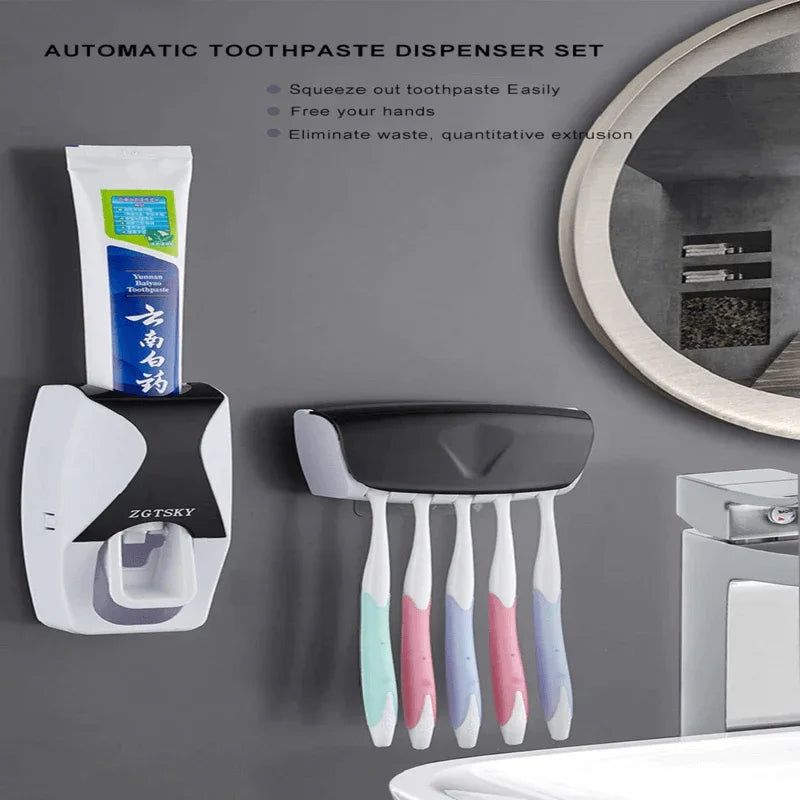 Toothpaste dispenser and wall mount holder - Prozone