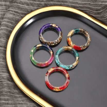 Dried flower resin ring - Prozone
