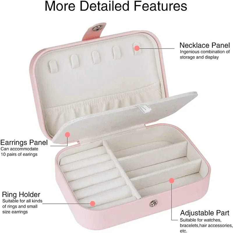 Medium size leather jewelry organizer - Prozone