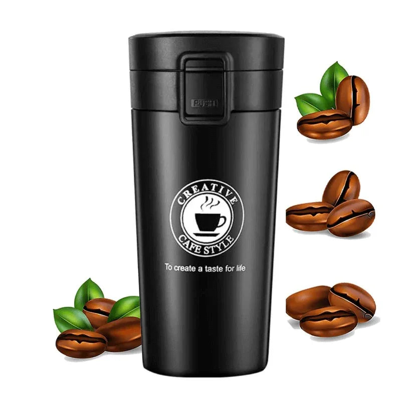 300ml vacuum insulated stainless steel tea coffee mug - Prozone