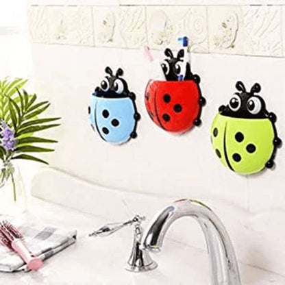 Ladybug toy toothbrush toothpaste holder - Prozone