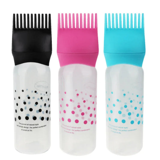 Soft plastic oil comb applicator bottle - Prozone