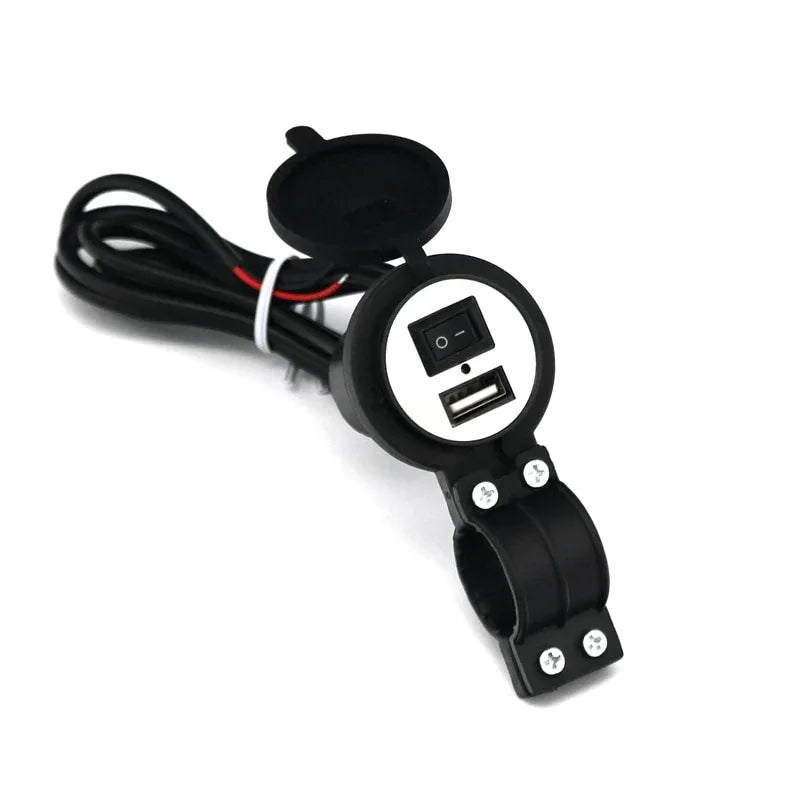 Motorcycle electric bicycle handlebar waterproof phone charger - Prozone
