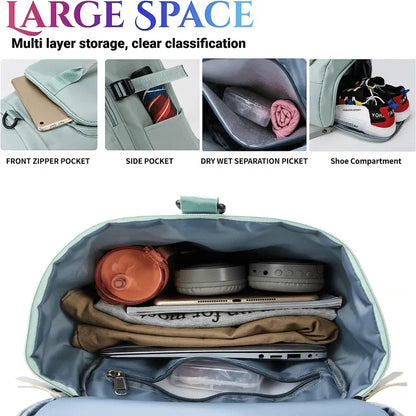 Sports duffle backpack with shoe compartment - Prozone