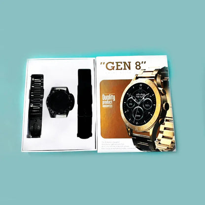 Fossil stylish 8th generation round dial dual strap smart watch - Prozone