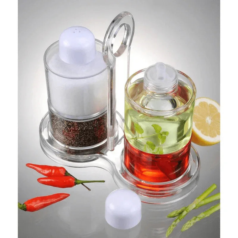 Oil vinegar salt and pepper dispenser kd01040 - Prozone