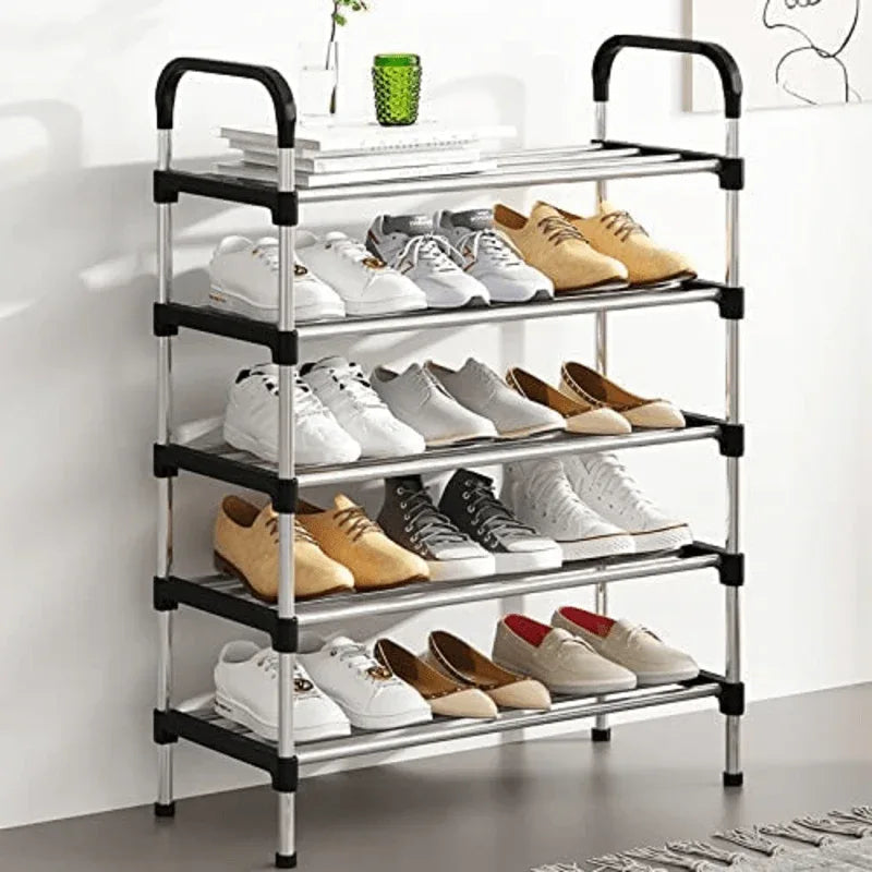 5 layer steel shoe rack organizer - Prozone