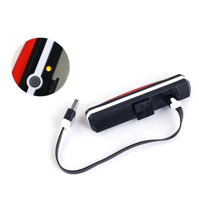 6 modes waterproof bicycle led rear light - Prozone
