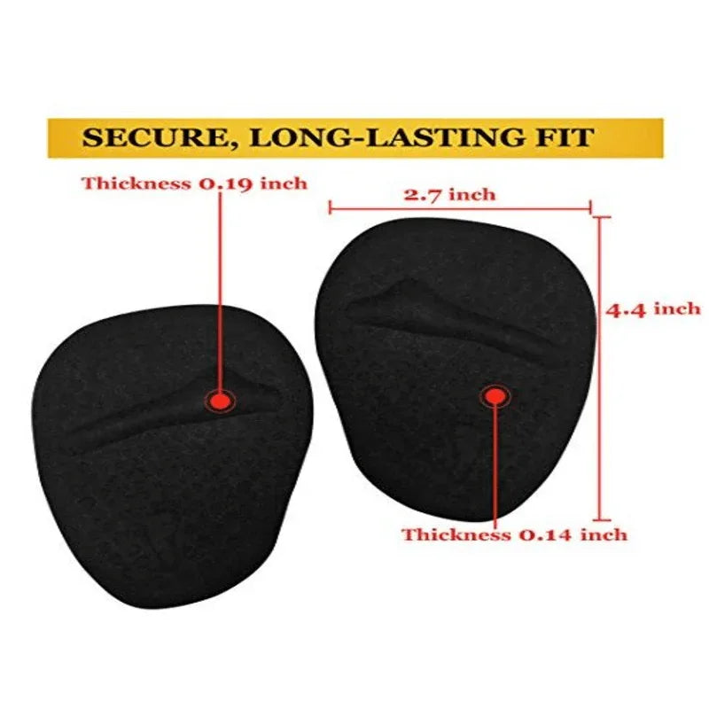 2 pair women shoes half cushion foot pain relief insoles pad - Prozone