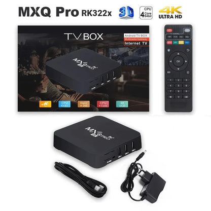 Mxq pro 4k tv box android 10.0 4k hdr ultra wifi 4gb+64gb - Prozone