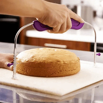 Adjustable wire cake layer slicer stainless steel - Prozone