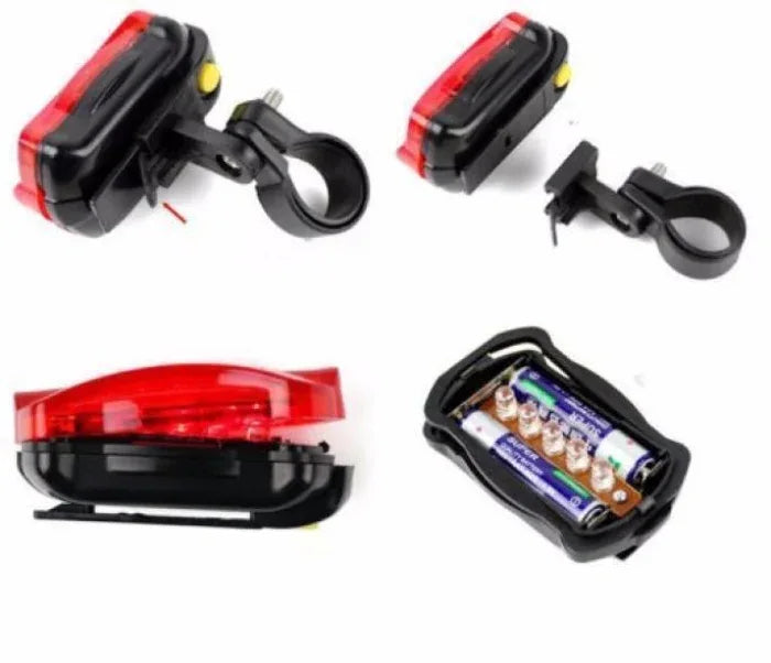 5 led rear tail bicycle back light - Prozone