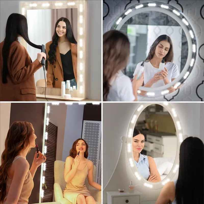 10 LED Makeup Mirror Light Strip - Prozone