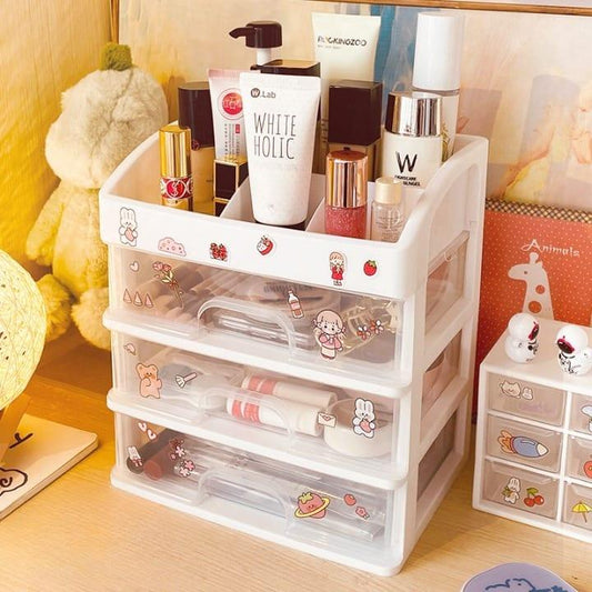 Desk Organizer Multi Grid Drawer Type Storage Box - Prozone