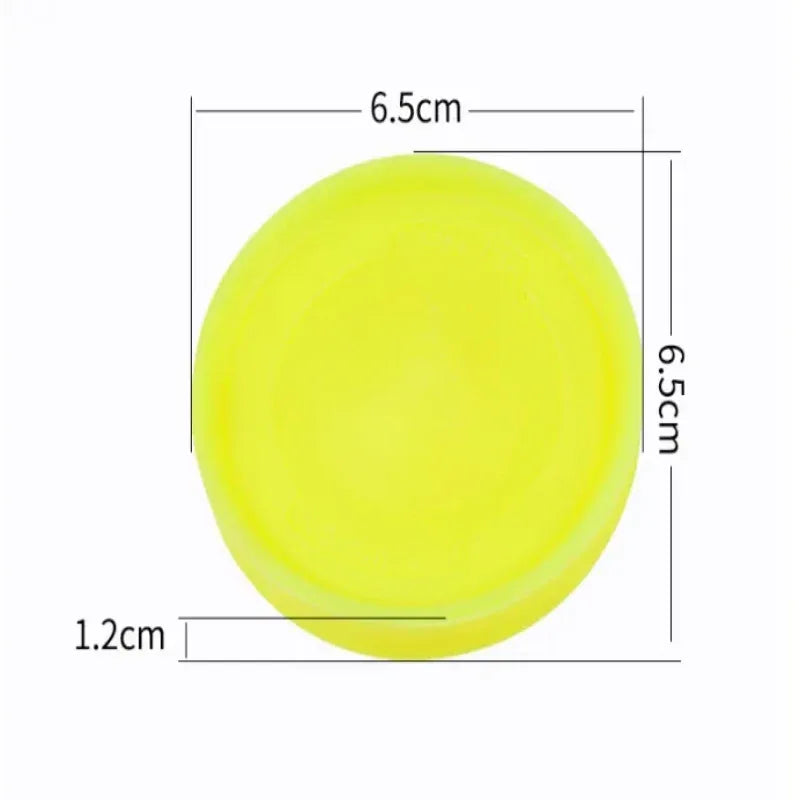 1pc Creative Mini Silicon Frisbee Hand Push - Prozone