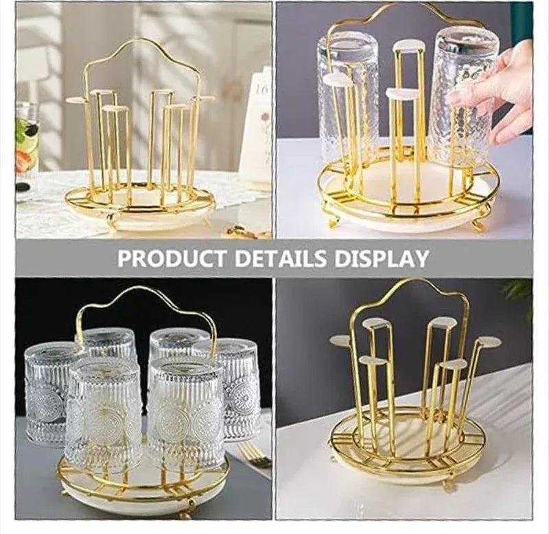 Golden coffee mug holder - Prozone