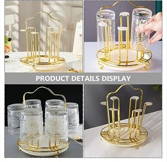 Golden coffee mug holder - Prozone