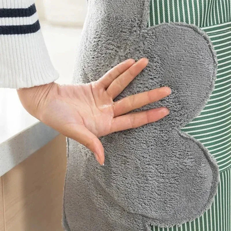 Hand wiping waterproof kitchen apron - Prozone