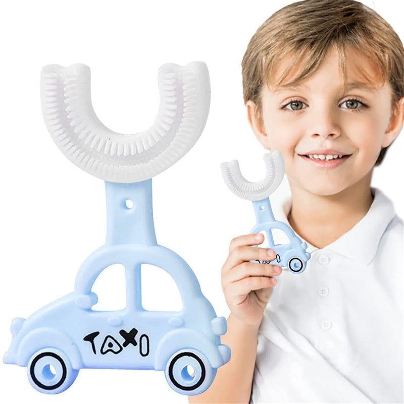 Car shape silicon toothbrush for kids - Prozone