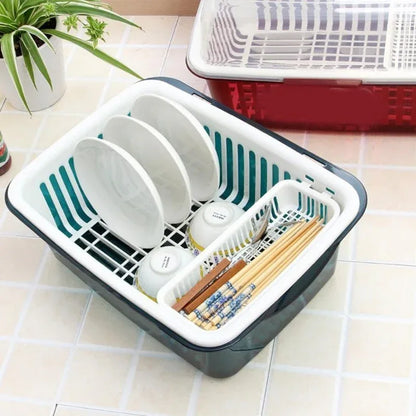 Dish Drainer Rack With Lid - Prozone