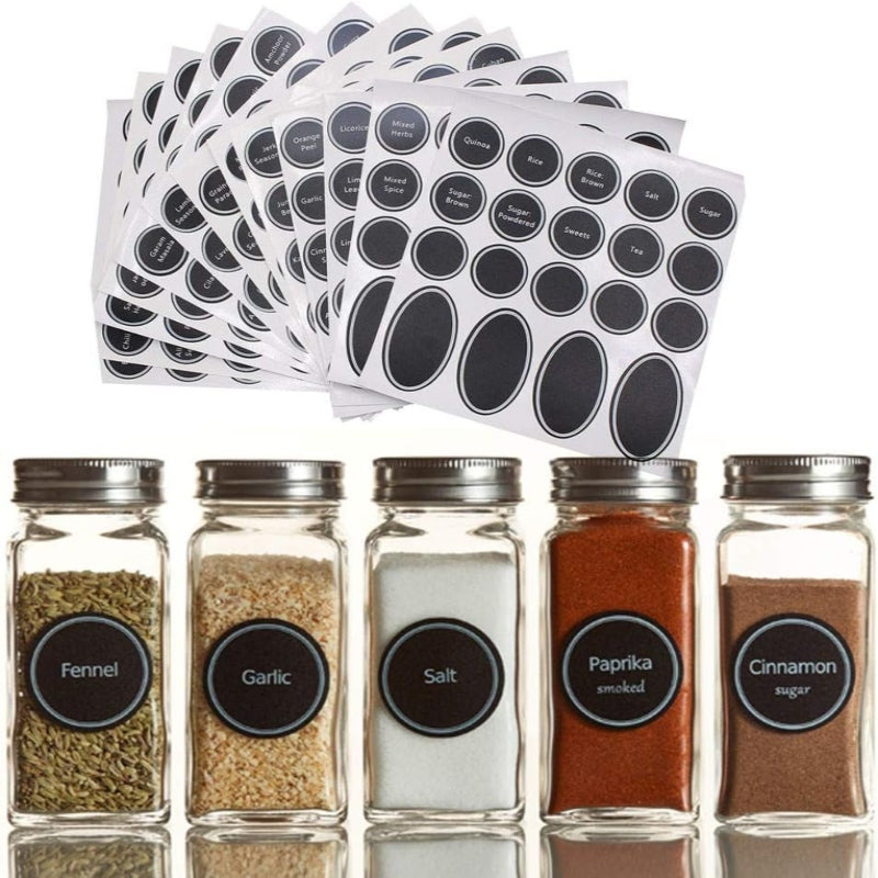 Kitchen Spice Jar Label Stickers - Prozone