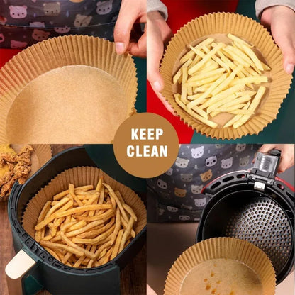 Air fryer disposable papers 50 pcs set - Prozone