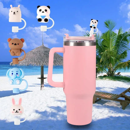 15 PCS Cute Silicone Straw Cover Cap for Stanley Cup - Prozone