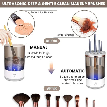 Automatic usb operate makeup brushes cleaner machine - Prozone