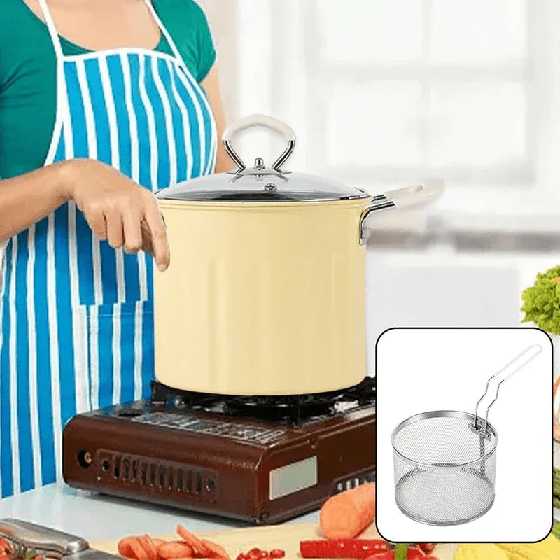 3l deep frying pot stainless steel - Prozone