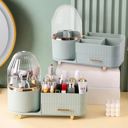 Rotating Brush with Cosmetic Organizer - Prozone
