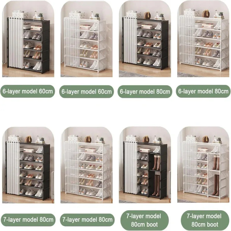 Curtain Shoe Rack - Prozone