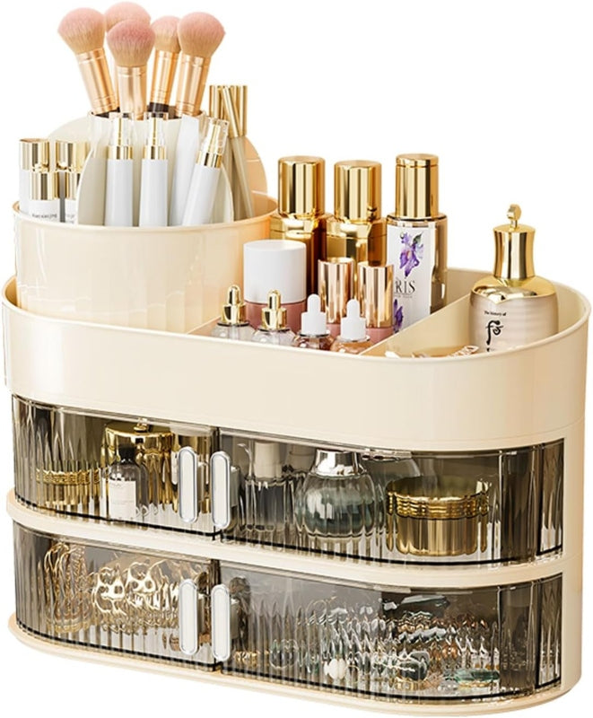Detachable makeup organizer with three layers - Prozone