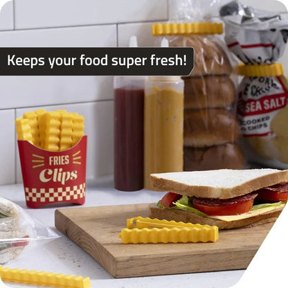 Fries shape sealing clips - Prozone