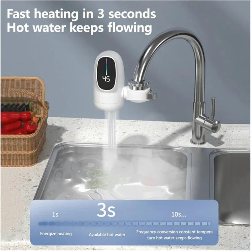 Instant electric hot water heater faucet - Prozone