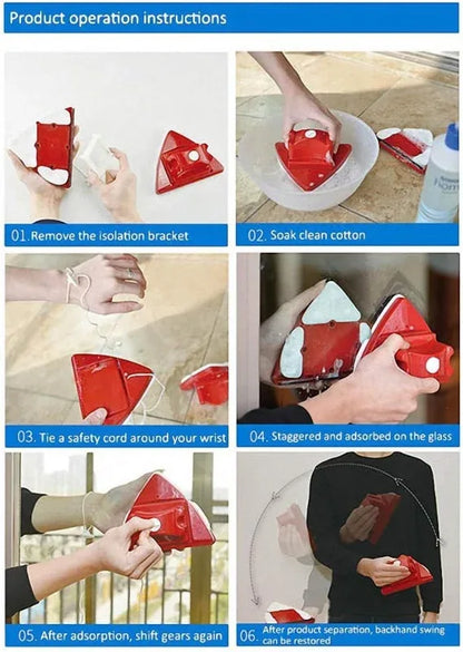 Magnetic glass cleaner - Prozone