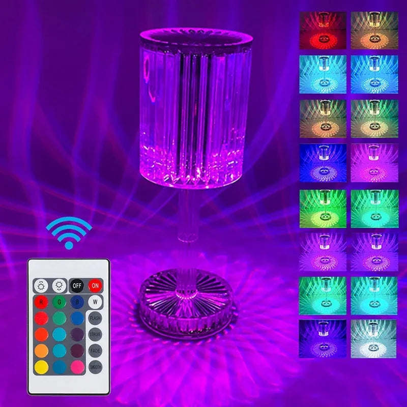 Daimond shape touch lamp with remote - Prozone