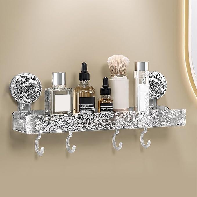 Crystal Suction Wall-Mounted Shelf - Prozone