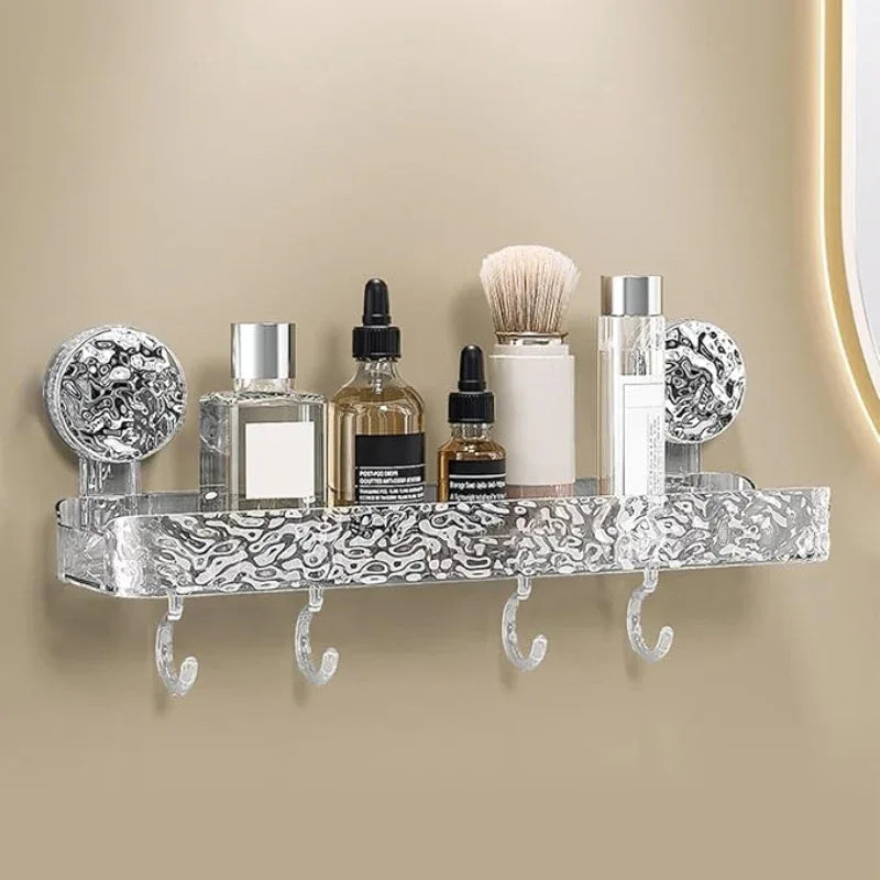 Crystal Suction Wall-Mounted Shelf - Prozone
