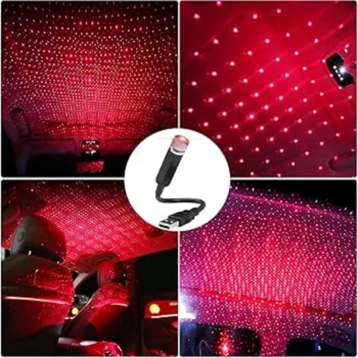 Mini led car roof star night lights projector interior with 2 otg - Prozone